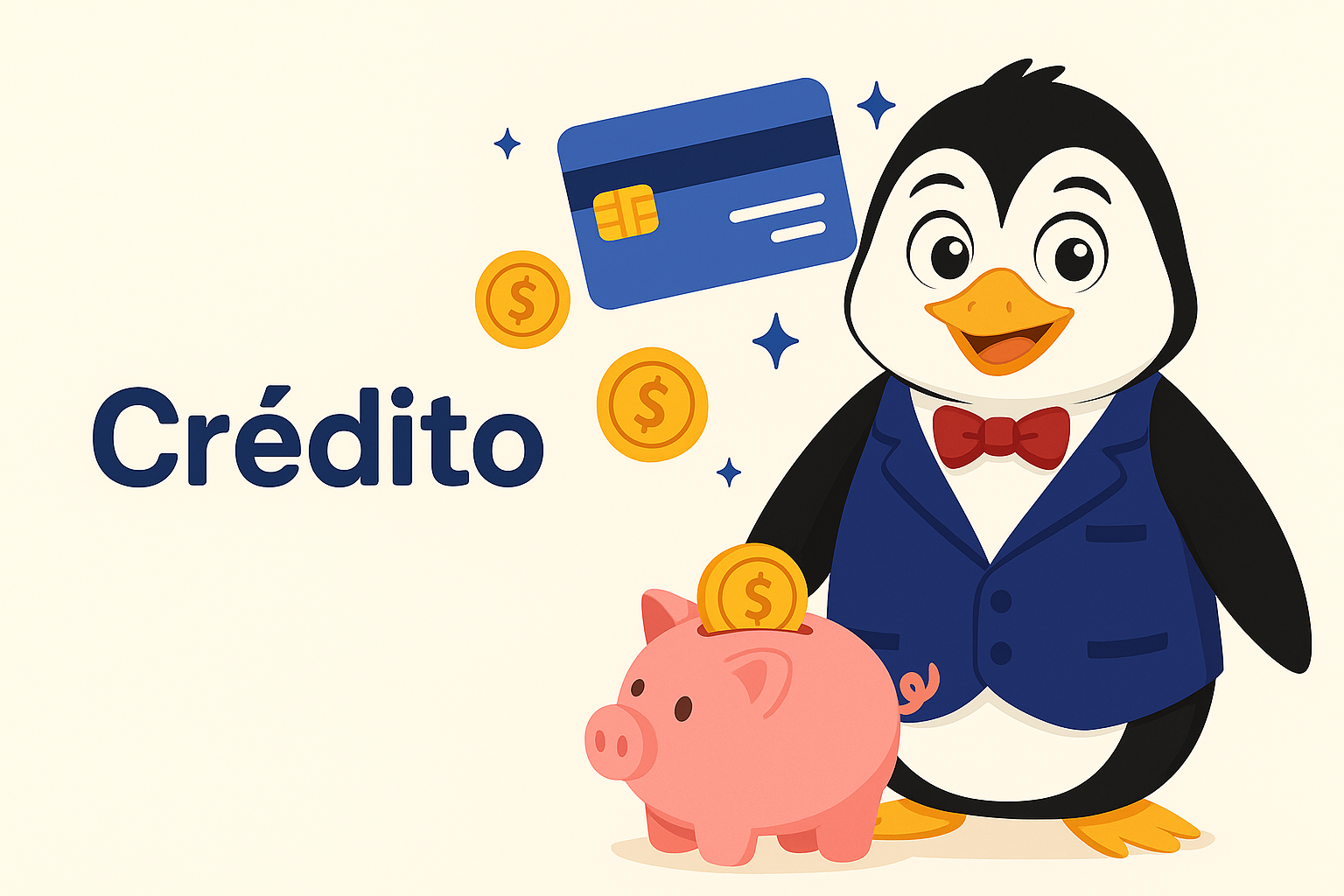Sr. Pingüino y el crédito